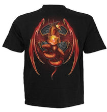 Load image into Gallery viewer, Dragons wrath, short sleeve unisex T-shirt - Spiral direct