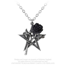 Load image into Gallery viewer, Alchemy gothic - Pentagram and rose - Ruah vered