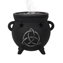 Load image into Gallery viewer, Smoking Cauldron Incense Cone Holder