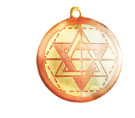 Load image into Gallery viewer, Star charm - Star of Solomon magickal amulet