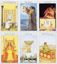 Load image into Gallery viewer, Beginners guide to tarot (cards and book set) Juliet Sharman-Burke