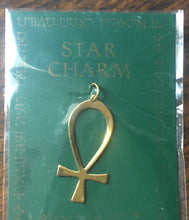 Load image into Gallery viewer, Star charm - Egyptian ankh