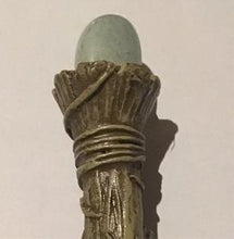Load image into Gallery viewer, Crystal wand gemstone pen sceptre