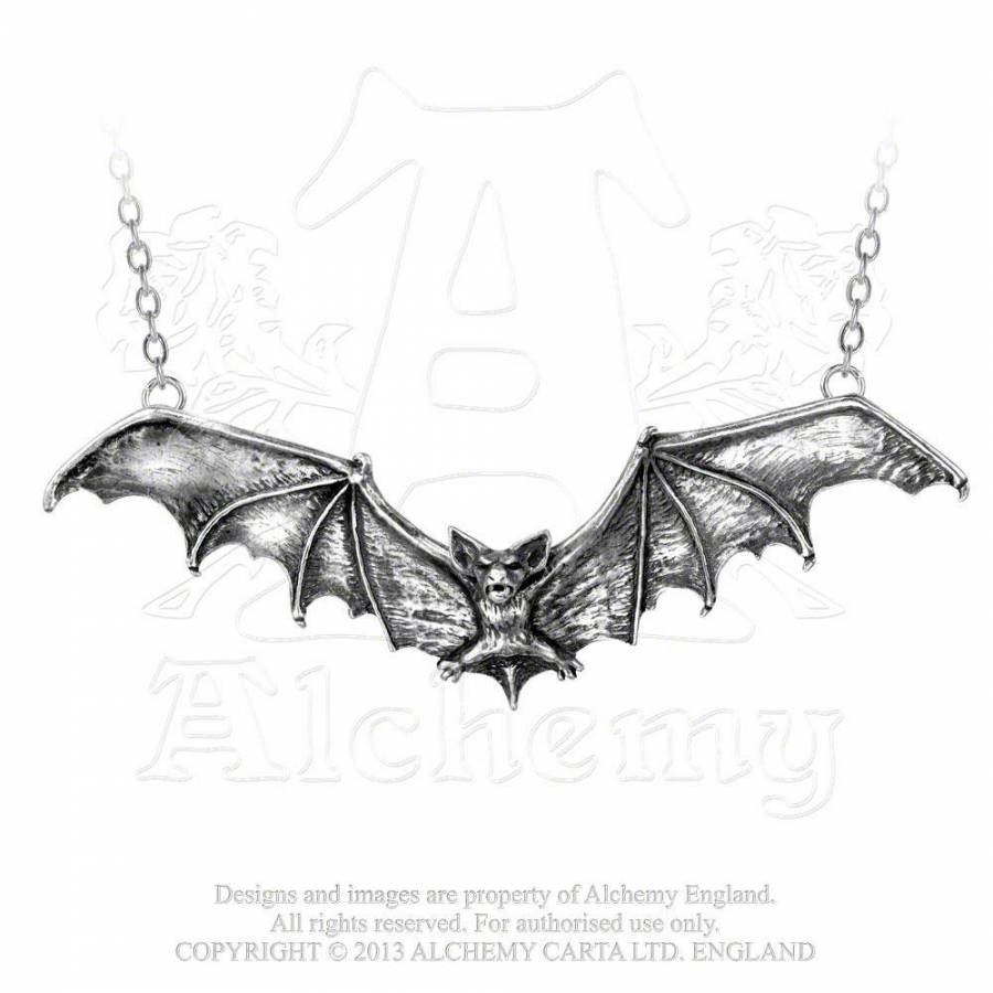 Gothic Bat necklace - Alchemy Gothic
