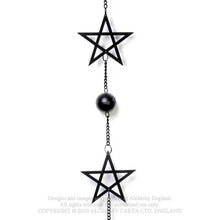 Load image into Gallery viewer, Alchemy gothic Hanging decoration - Pentagram