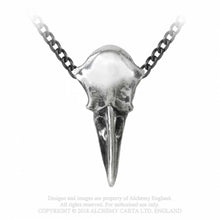 Load image into Gallery viewer, Rabenschadel klein - Raven skull - Alchemy gothic