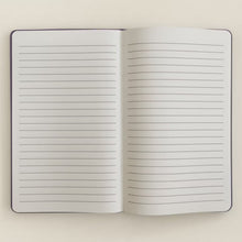 Load image into Gallery viewer, Notebook - purple velvet, create magic - lined, 80 pages, 21cm
