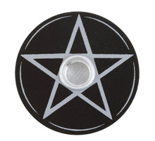 Load image into Gallery viewer, Spell candle holder - pentagram
