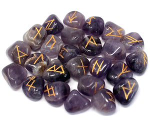 Gemstone runes - Amethyst