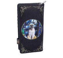 Load image into Gallery viewer, Purse - Hocus Pocus cat - embossed - Lisa Parker - 18.5cm
