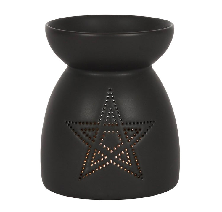 Pentagram oil burner