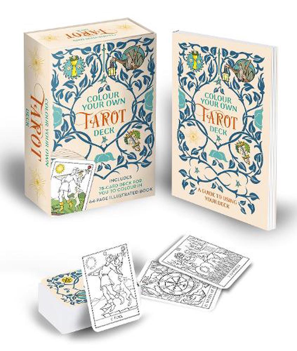 Colour your own tarot (book and 78 card set)