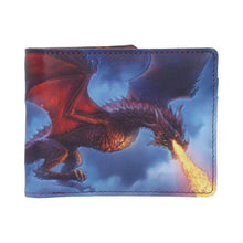 Load image into Gallery viewer, Wallet - Fire from the sky dragon 11cm James ryman
