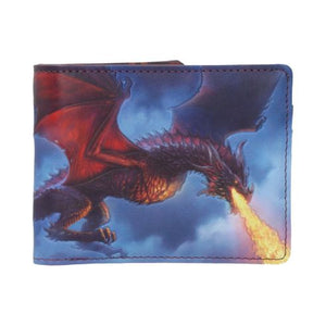 Wallet - Fire from the sky dragon 11cm James ryman