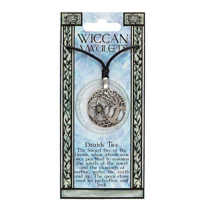 Wiccan Amulet Necklace - Druids tree
