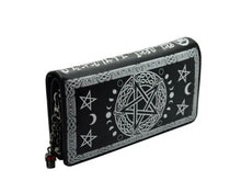 Load image into Gallery viewer, Long purse - Last hope of misery pentagram - Banned alternative
