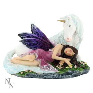 Euone fairy with unicorn figure 16cm