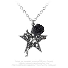 Load image into Gallery viewer, Alchemy gothic - Pentagram and rose - Ruah vered

