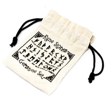 Load image into Gallery viewer, Gemstone runes - black onyx
