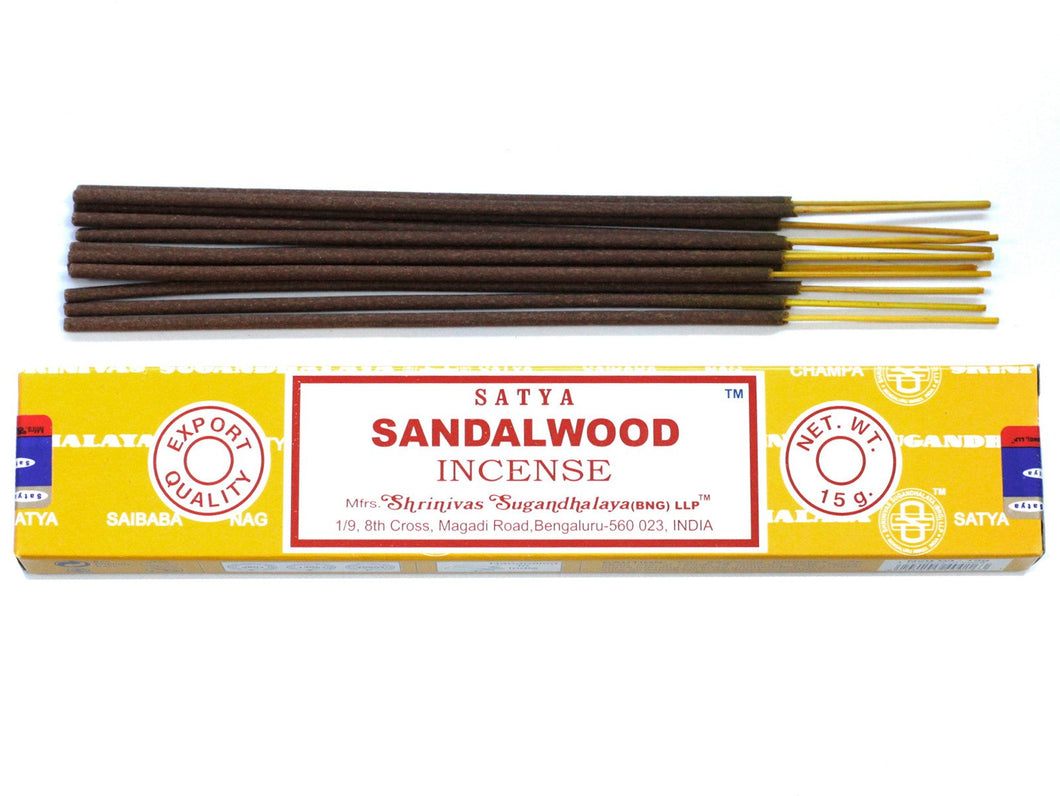 Satya Sandalwood incense sticks 15g