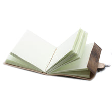 Load image into Gallery viewer, Leather notebook - Dragon pentagram 20cm hand-made
