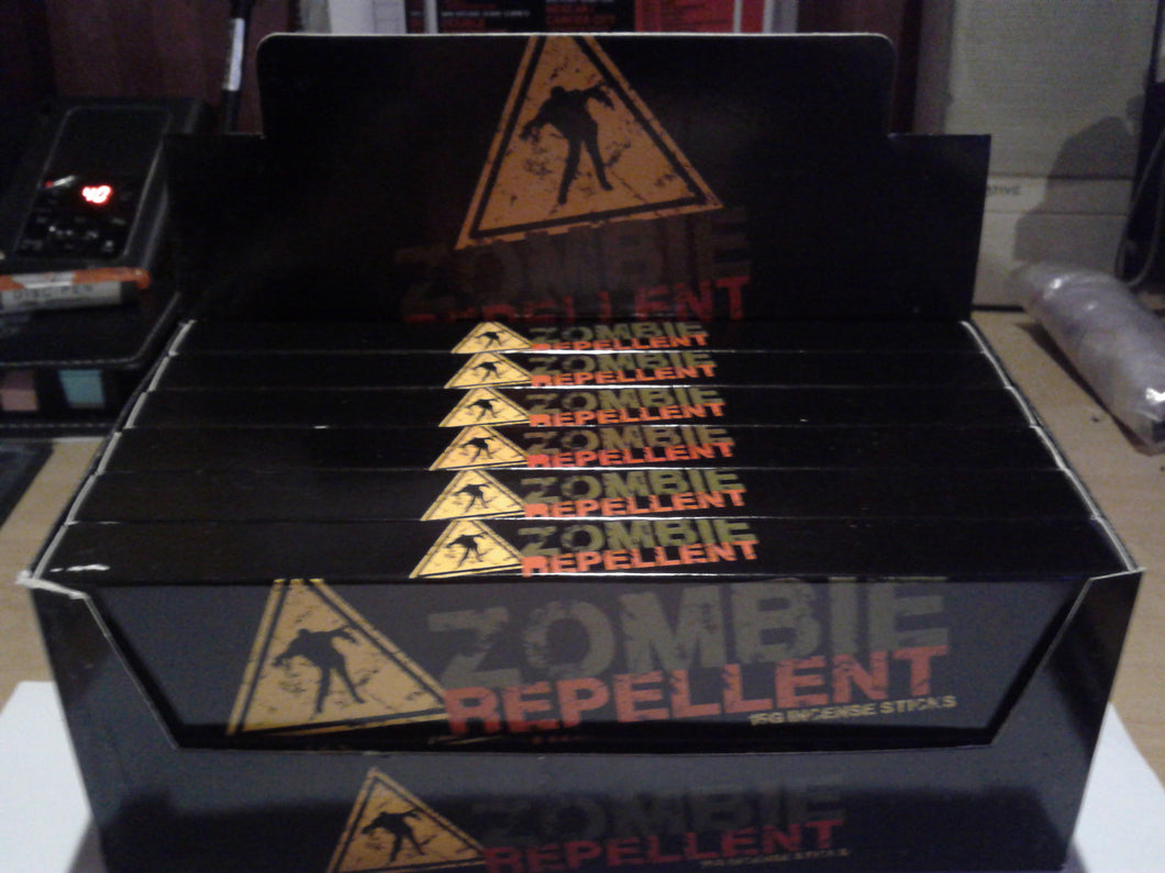 Zombie repellent incense sticks