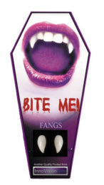 'bite me' Vampire Fangs with Hypoallergenic Dental Cement