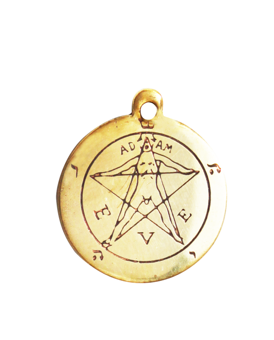 Star charm - Pentacle of eden - magickal amulet