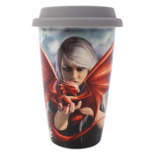 Load image into Gallery viewer, Travel mug - Dragon Kin Anne stokes
