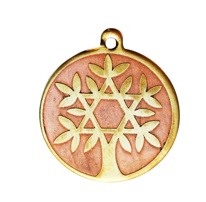 Star charm - tree of life magickal amulet