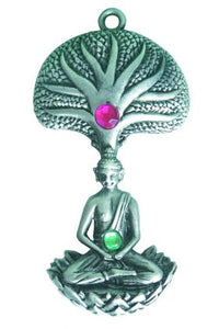 Briar dharma charm - Buddha Tree pendant