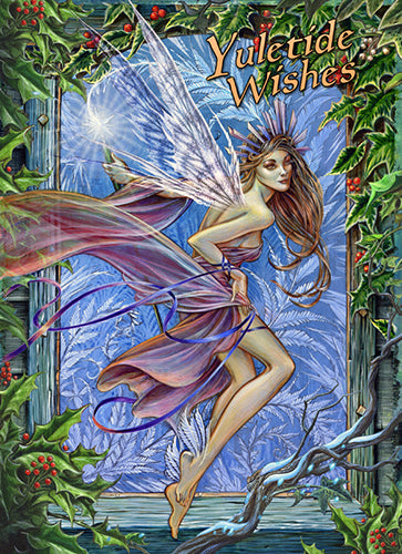 Yule card - Frost fairy
