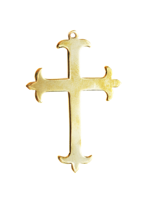 Star charm - Celtic cross