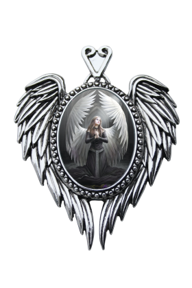 Cameo choker - Prayer for the fallen angel Anne stokes