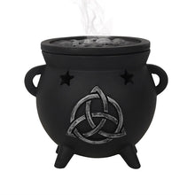Load image into Gallery viewer, Smoking Cauldron Incense Cone Holder
