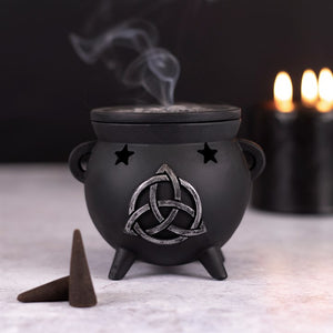 Smoking Cauldron Incense Cone Holder