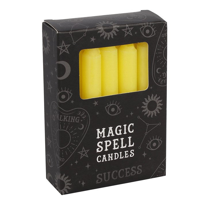 Spell candles - yellow - success