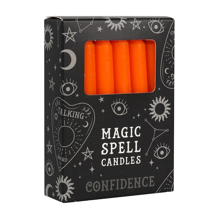 Spell candles - orange - confidence