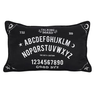 Cushion - Small Rectangular Black and White Talking Board
