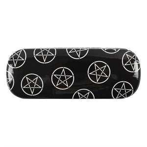 Glasses case - ouija, and allover pentagrams designs