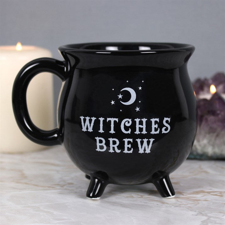 Witches' brew cauldron mug