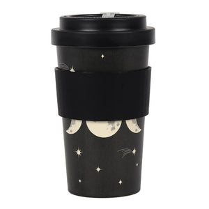 Bamboo Eco Travel Mug - triple moon