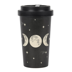 Bamboo Eco Travel Mug - triple moon
