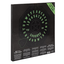 Load image into Gallery viewer, Spirit Board, Glow in the Dark Octagonal ouija talking board
