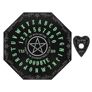 Spirit Board, Glow in the Dark Octagonal ouija talking board