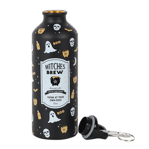 Metal water bottle - witches brew