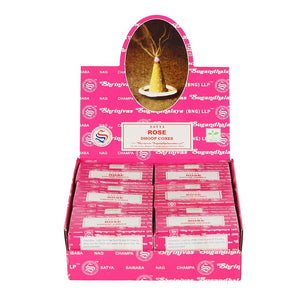 Satya Rose dhoop incense cones