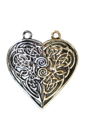Lost treasures of Albion - Tristan & Iseult love token pair
