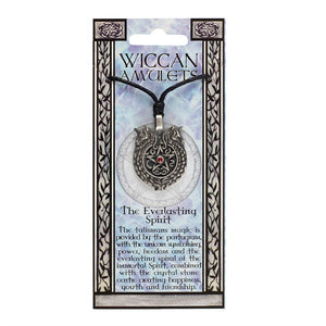 Wiccan Amulet Necklace - The Everlasting Spirit