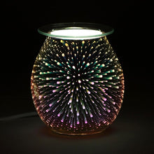 Load image into Gallery viewer, Light Up Electric Oil Burner - 3D stars effect
